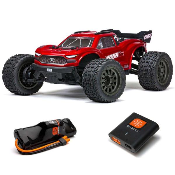 Arrma VORTEKS BOOST 4X2 550 Mega 1/10 2WD ST Smart Red RC-Car RTR - ARA4105SV4T1