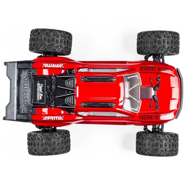 Arrma VORTEKS BOOST 4X2 550 Mega 1/10 2WD ST Red RC-Car RTR - ARA4105V4T1
