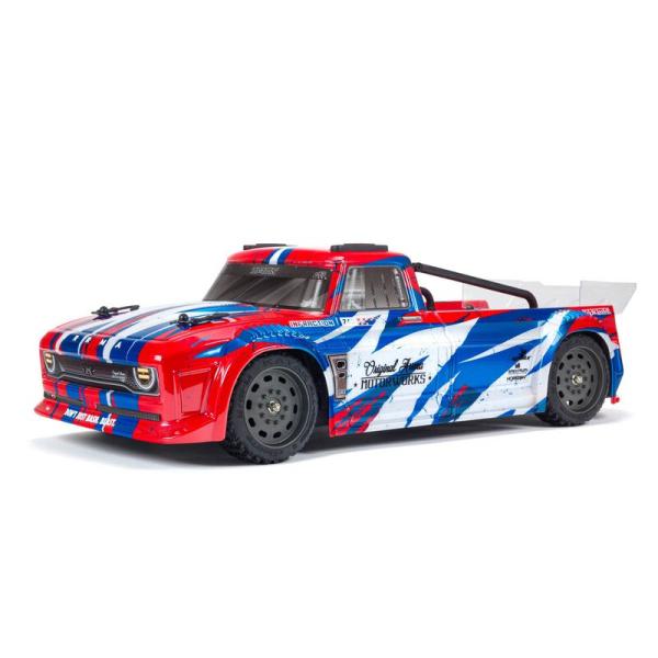 Arrma INFRACTION 4X4 MEGA 1/8th Resto-Mod Truck Red/Blue RTR - ARA4215V3BIT1