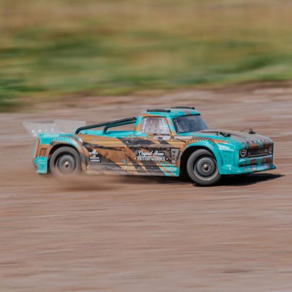 Arrma INFRACTION 4X4 MEGA 1/8th Resto-Mod Truck Teal/Brz RTR - ARA4215V3BIT2