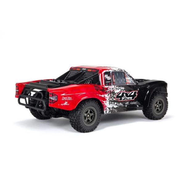 Arrma SENTON 4X4 3S BLX Brushless 1/10th 4wd Shortcourse Truck Red - ARA4303V3BT2
