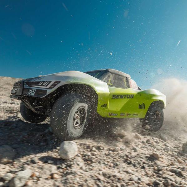 Arrma 1/10 SENTON 223S DSC 4X4 RTR Brushless Short Course Truck Offroad RC-Car, Yellow - ARA4303V4T1