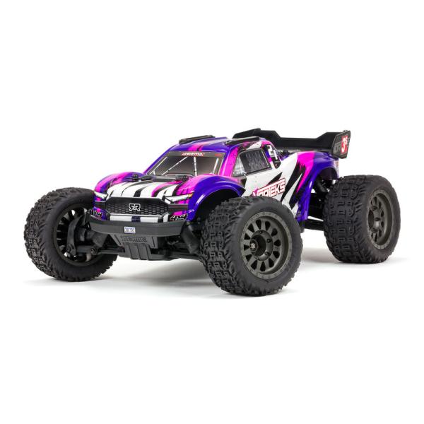 Arrma VORTEKS 4X4 3S BLX 1:10 4wd Stadium Truck Purple - ARA4305V3BT2