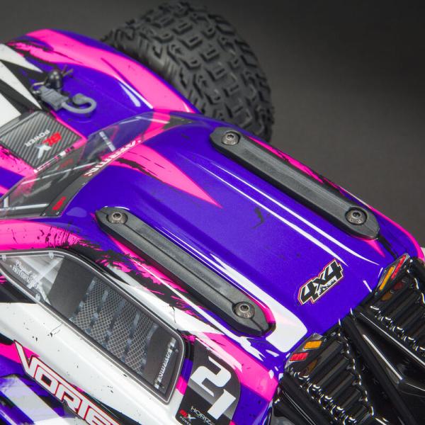 Arrma VORTEKS 4X4 3S BLX 1:10 4wd Stadium Truck Purple - ARA4305V3BT2