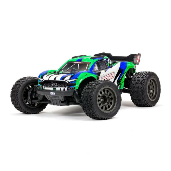 Arrma VORTEKS 4X4 3S BLX 1:10 4wd Stadium Truck Green - ARA4305V3BT3