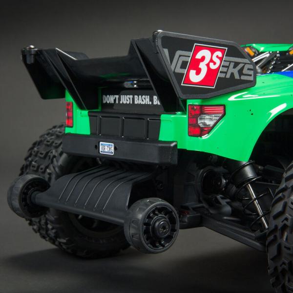 Arrma VORTEKS 4X4 3S BLX 1:10 4wd Stadium Truck Green - ARA4305V3BT3