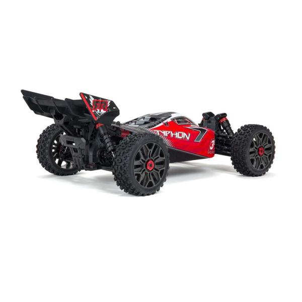 Arrma TYPHON 4X4 3S BLX Brushless 1:8 4wd Buggy Red - ARA4306V3B