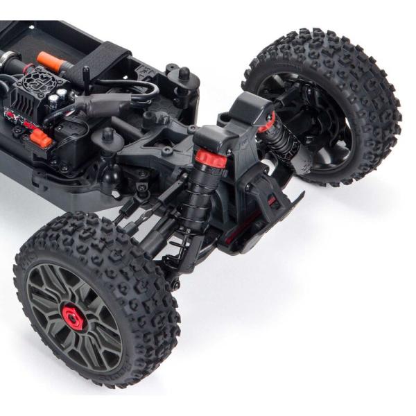 Arrma TYPHON 4X4 3S BLX Brushless 1:8 4wd Buggy Red - ARA4306V3B