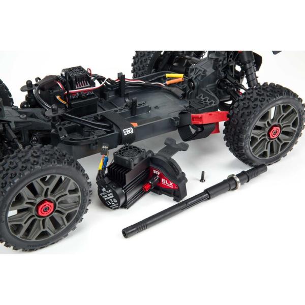 Arrma TYPHON 4X4 3S BLX Brushless 1:8 4wd Buggy Red - ARA4306V3B