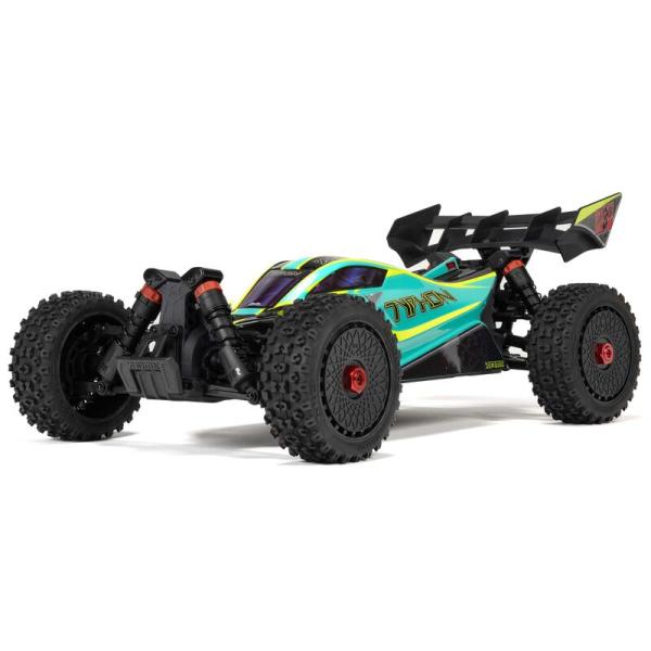 Arrma 1/8 TYPHON 223S DSC 4X4 RTR Brushless Buggy Offroad RC-Car, Green - ARA4306V4T1