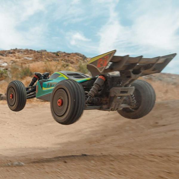Arrma 1/8 TYPHON 223S DSC 4X4 RTR Brushless Buggy Offroad RC-Car, Green - ARA4306V4T1