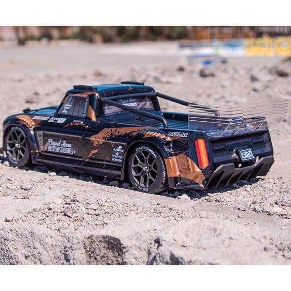 Arrma INFRACTION 4X4 3S BLX 1/8 Resto-Mod Truck Blk/Gold - ARA4315V3T1