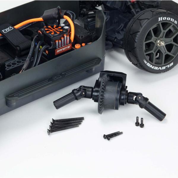 Arrma INFRACTION 4X4 3S BLX 1/8 Resto-Mod Truck Blk/Teal - ARA4315V3T2