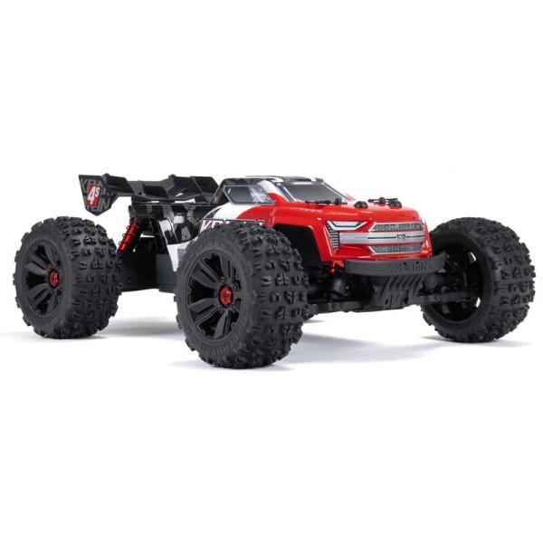 Arrma 1/10 KRATON 4X4 4S V2 BLX Speed Monster Truck Offroad RC-Car RTR Red - ARA4408V2T3