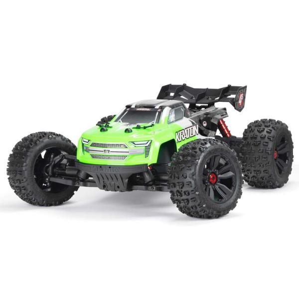 Arrma 1/10 KRATON 4X4 4S V2 BLX Speed Monster Truck Offroad RC-Car RTR Green - ARA4408V2T4