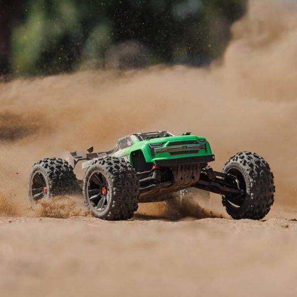 Arrma 1/10 KRATON 4X4 4S V2 BLX Speed Monster Truck Offroad RC-Car RTR Green - ARA4408V2T4