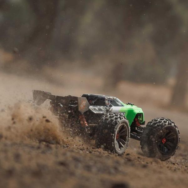Arrma 1/10 KRATON 4X4 4S V2 BLX Speed Monster Truck Offroad RC-Car RTR Green - ARA4408V2T4