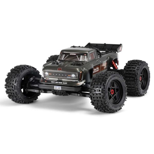 Arrma 1/10 OUTCAST 4X4 4S V2 BLX Stunt Truck RC-Offroad Car RTR Gunmetal - ARA4410V2T3