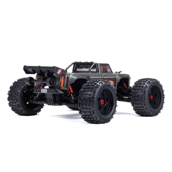 Arrma 1/10 OUTCAST 4X4 4S V2 BLX Stunt Truck RC-Offroad Car RTR Gunmetal - ARA4410V2T3