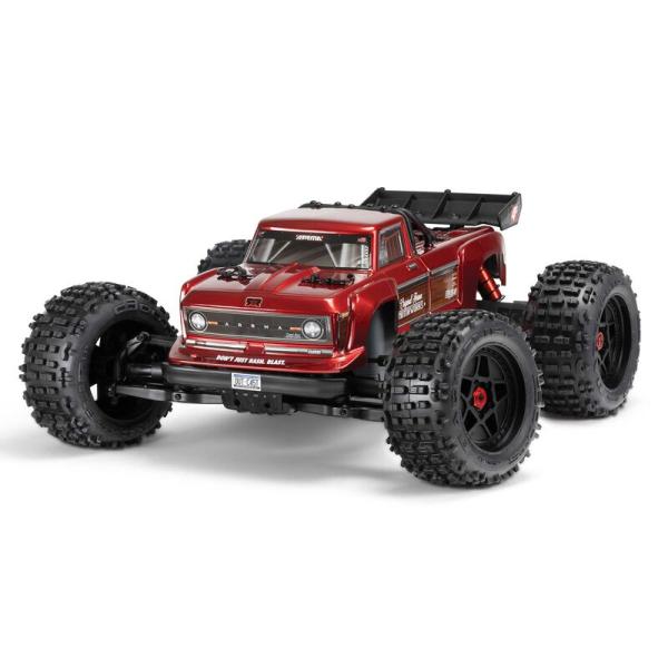Arrma 1/10 OUTCAST 4X4 4S V2 BLX Stunt Truck Offroad RC-Car RTR Red - ARA4410V2T4