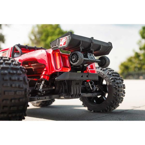 Arrma 1/10 OUTCAST 4X4 4S V2 BLX Stunt Truck Offroad RC-Car RTR Red - ARA4410V2T4