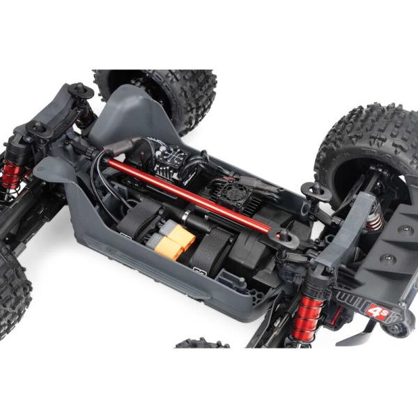 Arrma 1/10 OUTCAST 4X4 4S V2 BLX Stunt Truck Offroad RC-Car RTR Red - ARA4410V2T4