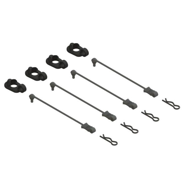 Arrma Body Clip and Pad Set - ARA480070