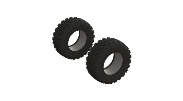 Arrma dBoots 'Ragnarok Mt' Tire & Inserts (2) - ARA520051