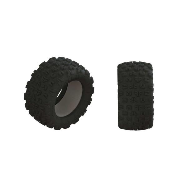 Arrma dBoots Copperhead2 Mt Tire & Inserts (Pair) - ARA520059