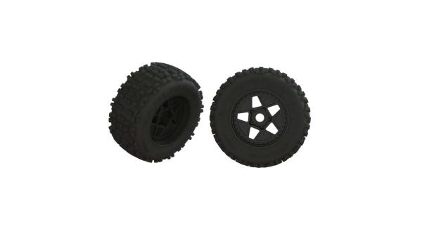 Arrma dBoots BACKFLIP Tire Set Glued (1pr) - ARA550064