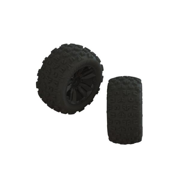 Arrma dBoots Copperhead2 LP Tire Set Glued (1pr) - ARA550090