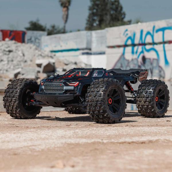 Arrma 1/5 KRATON 4X4 8S BLX EXB Brushless Monster Truck Offroad RC-Car RTR Black - ARA5808V2T1