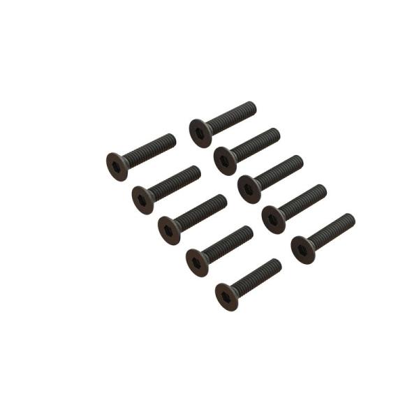 Arrma Flat Head Screw M2x10mm (10) - ARA702009