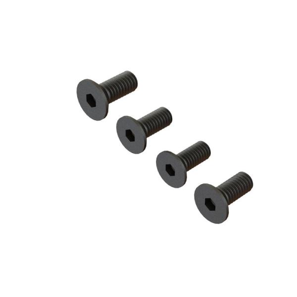 Arrma Flat Head Screw M4x10mm (4) - ARA722410