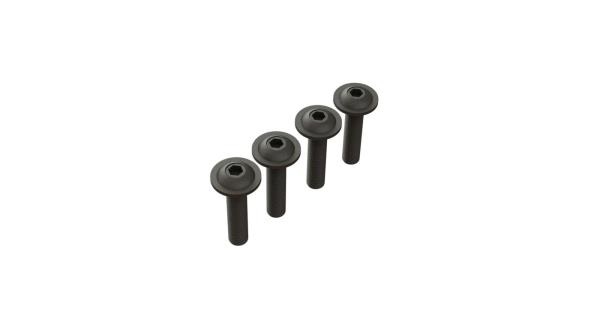 Arrma Button Head Screw Flanged M4x14mm (4) - ARA727412