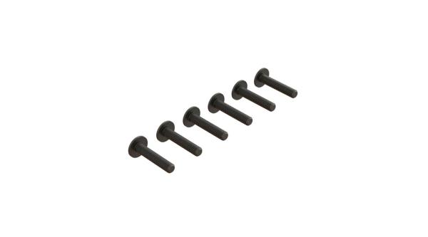 Arrma Flanged Button Head Screw M4x20mm (6) - ARA727420