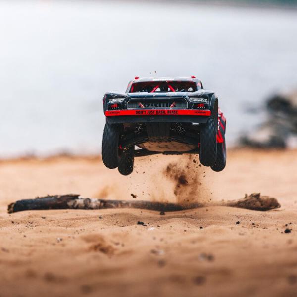 Arrma MOJAVE 6S 4WD BLX 1/7 Desert Truck RTR Red/Black - ARA7604V2T2
