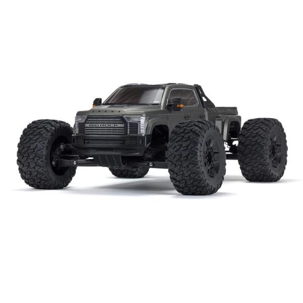 Arrma 1/7 BIG ROCK 6S 4X4 BLX Monster Truck Ofroad RC-Car RTR Gunmetal - ARA7612T1