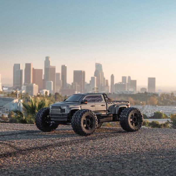 Arrma 1/7 BIG ROCK 6S 4X4 BLX Monster Truck Ofroad RC-Car RTR Gunmetal - ARA7612T1