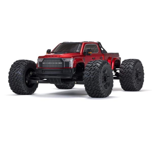 Arrma 1/7 BIG ROCK 6S 4X4 BLX Monster Truck Offroad RC-Car RTR Red - ARA7612T2