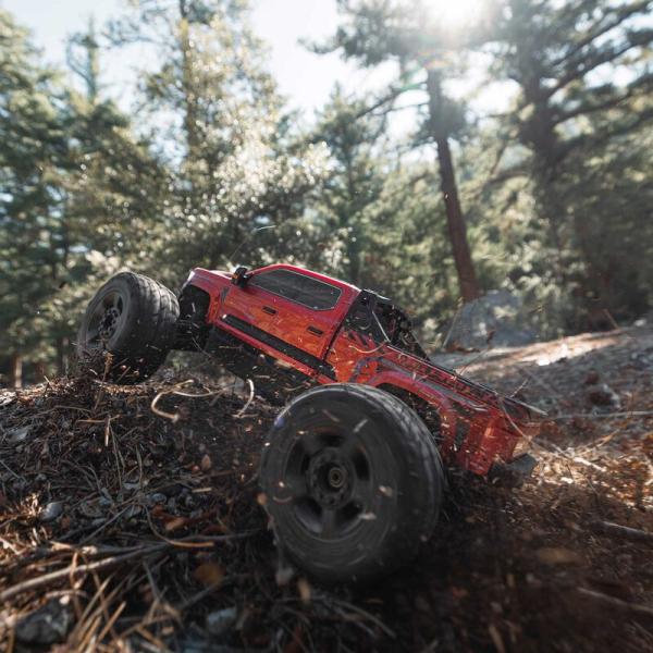 Arrma 1/7 BIG ROCK 6S 4X4 BLX Monster Truck Offroad RC-Car RTR Red - ARA7612T2