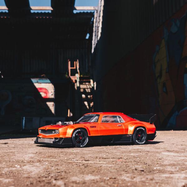 Arrma FELONY 6S BLX Street Bash 1/7 All-Road Muscle RC-Car Orange RTR - ARA7617V2T2