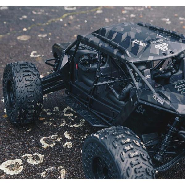 Arrma FIRETEAM 6S 4WD BLX 1:7 Speed Assault RTR Black - ARA7618T1