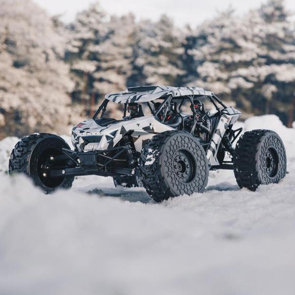 Arrma FIRETEAM 6S 4WD BLX 1:7 Speed Assault RTR White - ARA7618T2