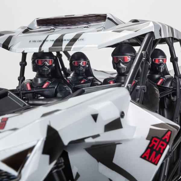 Arrma FIRETEAM 6S 4WD BLX 1:7 Speed Assault RTR White - ARA7618T2