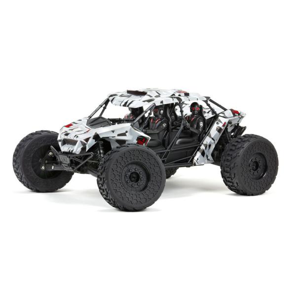 Arrma FIRETEAM 6S 4WD BLX 1:7 Speed Assault RTR White - ARA7618T2