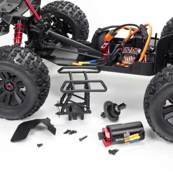 Arrma Kraton 6S 4WD BLX 1/8 Speed Monster Truck RTR Red - ARA8608V5T1