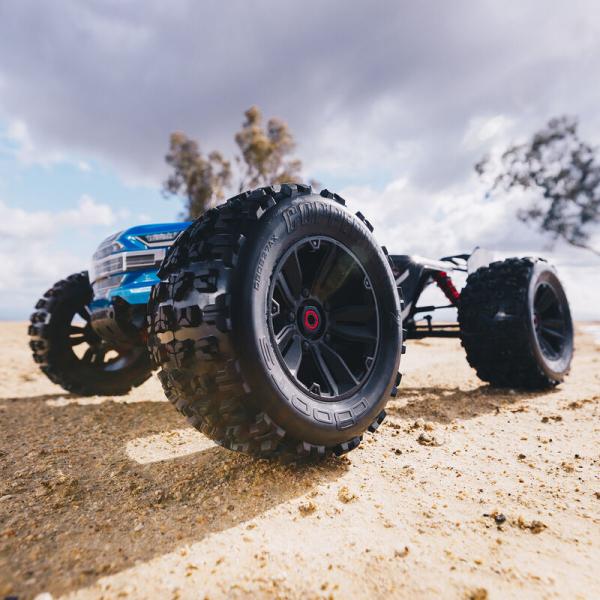 Arrma KRATON 6S 4WD BLX 1/8 Speed Monster Truck RTR Blue - ARA8608V5T2