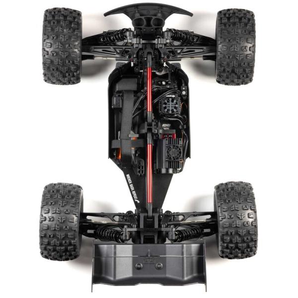 Arrma 1/8 KRATON 6S 4X4 RTR Brushless Speed Truck Offroad RC-Car, Blue/Orange - ARA8608V6T1