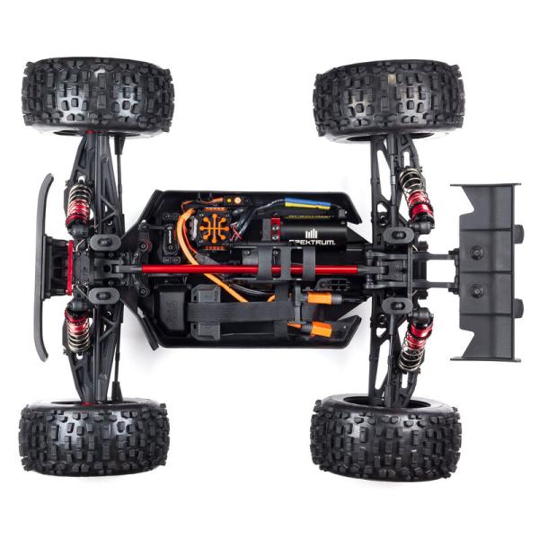 Arrma NOTORIOUS 6S 4WD BLX 1/8 Stunt Truck RTR Blue - ARA8611V5T2
